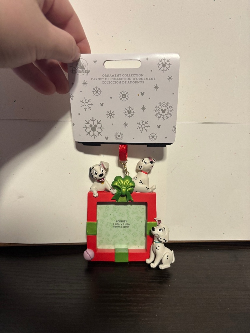 Disney 101 Dalmations photo frame ornament